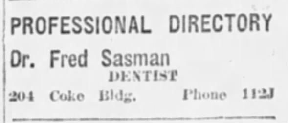 Clipping from The Coos Bay Times